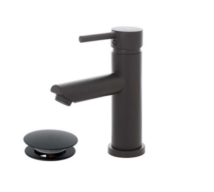 Miscelatore monocomando bidet serie York NERO